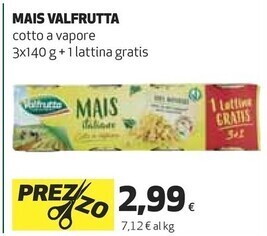 Coop Valfrutta mais offerta
