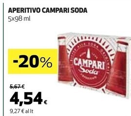 Coop Campari soda aperitivo offerta