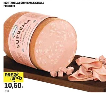Coop Fiorucci mortadella suprema 5 stelle offerta
