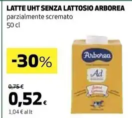 Arborea latte parzialmente scremato