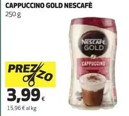 Coop Nescafé cappuccino gold offerta