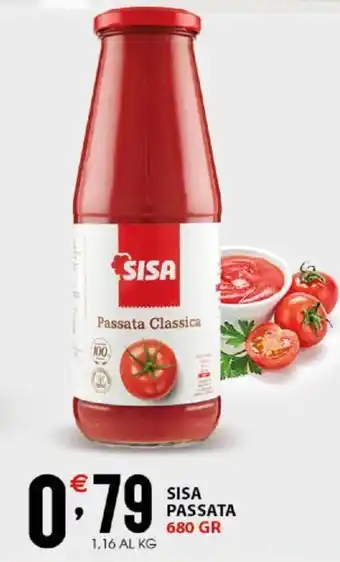 Sisa Sisa Passata 680 Gr offerta