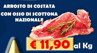 A Casa Mia Arrosto di Costata con Osso di Scottona Nazionale offerta