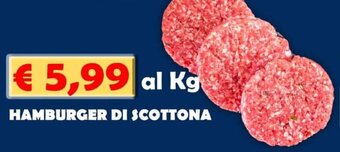 A Casa Mia Hamburger di Scottona offerta