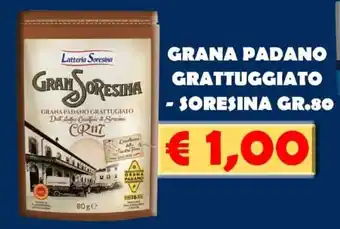 A Casa Mia Soresina Grana Padano Grattuggiato gr. 80 offerta