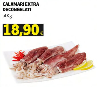 Coop Calamari Extra Decongelati offerta