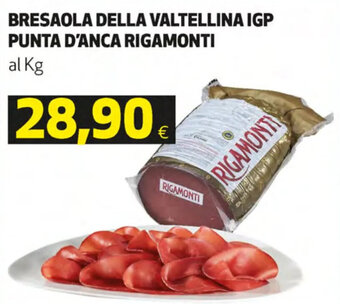 Coop Bresaola Della Valtellina IGP Punta D'Anca Rigamonti offerta