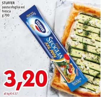 MEGA Stuffer pasta sfoglia xxl fresca g 700 offerta