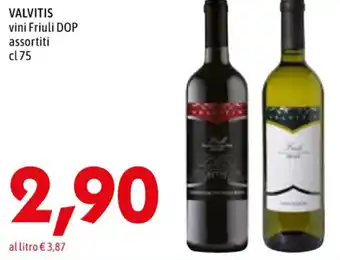 MEGA Valvitis vini Friuli DOP assortiti cl 75 offerta