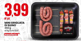 Eurospin Il Braciere Mini Grigliata di Suino 450 g offerta