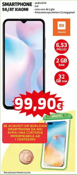 Coop Xiaomi Smartphone 9A/At offerta