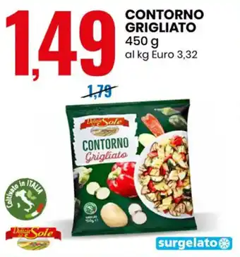 Eurospin Delizie dal Sole Contorno Grigliato 450 g offerta