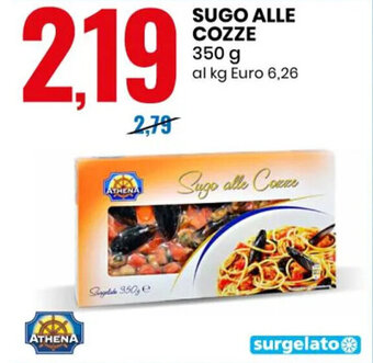 Eurospin Athena Sugo Alle Cozze 350 g offerta