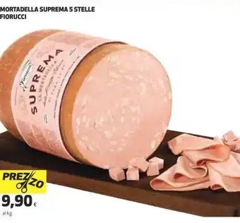 Ipercoop Fiorucci Mortadella Suprema 5 Stelle offerta