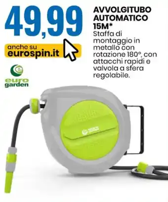Euro Garden Avvolgitubo Automatico 15M