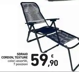 Spazio Conad Sdraio cordon , texture offerta