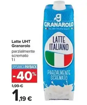 Carrefour Iper Granarolo latte uht offerta