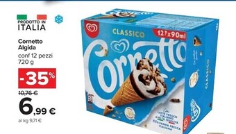 Carrefour Iper Algida cornetto offerta