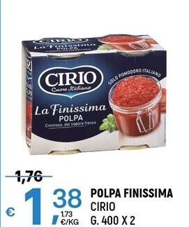 A&O Cirio polpa finissima offerta