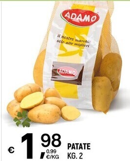 A&O Adamo patate offerta
