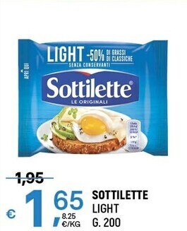 A&O Sottilette light offerta