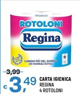 A&O Regina carta igienica offerta