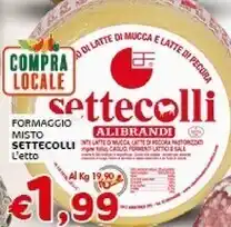 Crai Settecolli - formaggio misto offerta