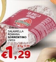 Sorrentino salamella romana