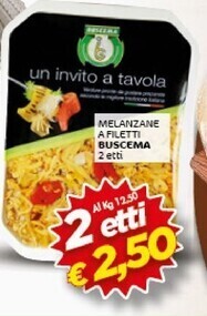 Crai Buscema melanzane a filetti offerta