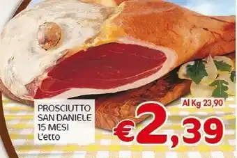 Crai Prosciutto san daniele offerta
