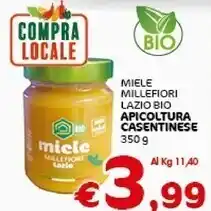 Crai Apicoltura casentinese miele millefiori lazio bio offerta
