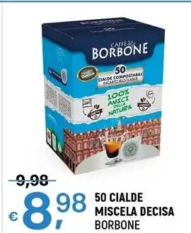 A&O Caffe borbone 50 cialde miscela decisa offerta