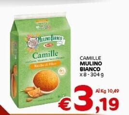 Crai Mulino bianco camille offerta