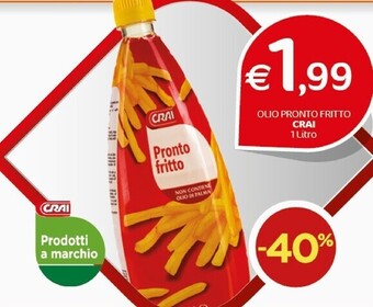 Crai Crai olio pronto fritto offerta