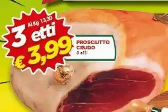 Crai Prosciutto crudo offerta