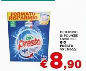 Crai Bio presto detersivo in polvere lavatrice offerta