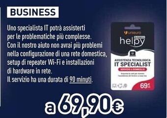 Unieuro Helpy - business offerta