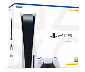 Unieuro Sony playstation 5 c chassis 825 gb wi-fi nero, bianco offerta