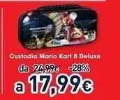 Unieuro Nintendo custodia mario kart 8 deluxe offerta