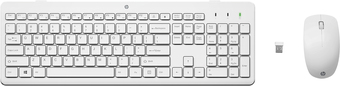 Unieuro Hp combo tastiera e mouse wireless 230 offerta