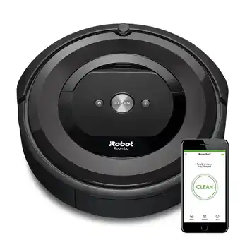 Unieuro Irobot roomba e5 aspirapolvere robot senza sacchetto nero 0,6 l offerta