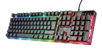 Unieuro Trust gxt 835 azor tastiera usb tedesco nero offerta