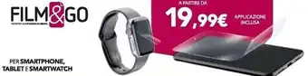 Unieuro Film & go - applicazzione pellicole salva - schermo offerta