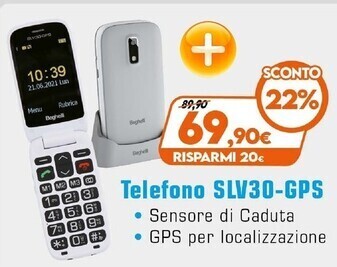 Beghelli telefono slv30-gps