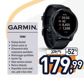 Unieuro Garmin venu offerta