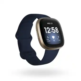 Unieuro Fitbit versa 3 amoled oro gps (satellitare) offerta