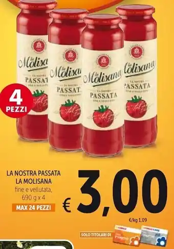 Spazio Conad La molisana la nostra passata offerta