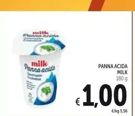 Spazio Conad Milk panna acida offerta