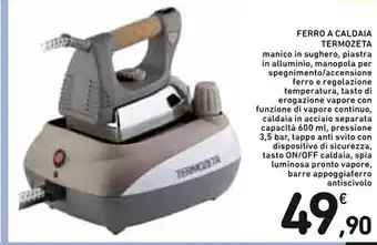 Spazio Conad Termozeta ferro a caldaia offerta