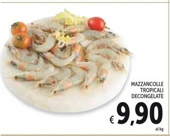 Spazio Conad Mazzancolle tropicali decongelate offerta